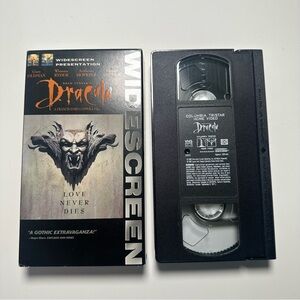 Beam Stokers Dracula VHS Tape - Black
